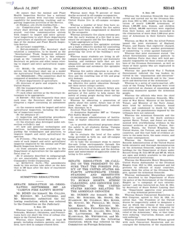 Congressional Record—Senate S3143