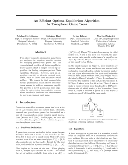 An Efficient Optimal-Equilibrium Algorithm for Two-Player Game Trees