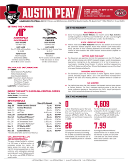 2019 Game Notes.Indd