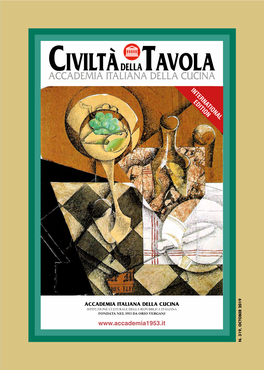 OCTOBER 2019 L Civiltà Dellatavola ACCADEMIA ITALIANA DELLA CUCINA N