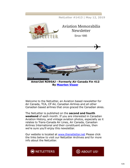 Netletter #1413 | May 12, 2019 Amerijet N395AJ