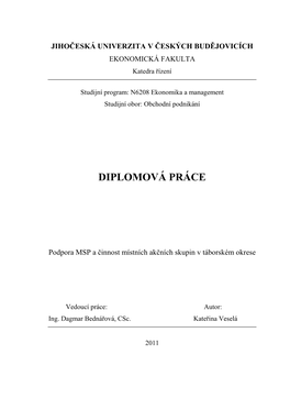 Diplomová Práce