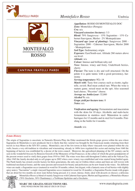Montefalco Rosso Umbria