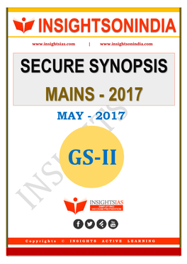 Secure Synopsis Mains - 2017 May - 2017