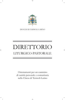 Libro Direttorio Liturgico-Pastorale Con Numerazione.Qxd