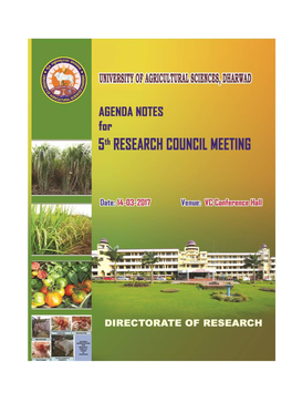 Fifth Research Council Meeting