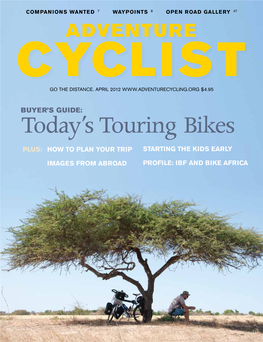 ADVENTURE CYCLIST- April 2012