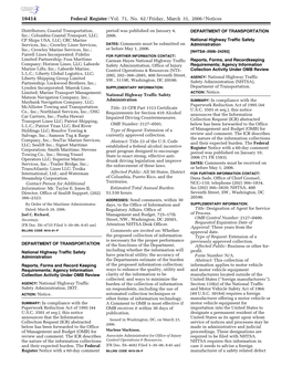 Federal Register/Vol. 71, No. 62/Friday, March 31, 2006/Notices