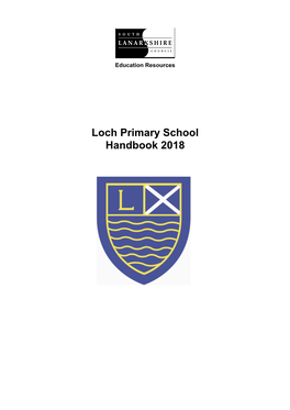 Loch Primary School Handbook 2018