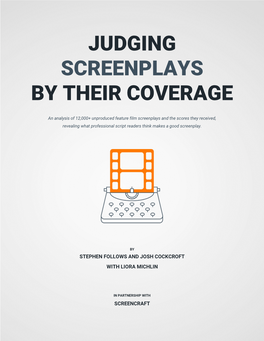 Judging Screenplays by Their Coverage