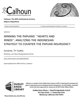 Analyzing the Indonesian Strategy to Counter the Papuan Insurgency