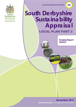 South Derbyshire Sustainability Appraisal Local Plan Part 2