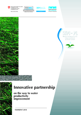 Innovative Partnership on the Way to Water Productivity