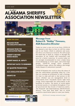 Alabama Sheriffs Association Newsletter