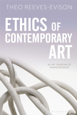 Ethics of Contemporary Art: in the Shadow Of
