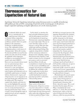 Thermoacoustics for Liquefaction of Natural