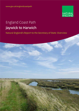 England Coast Path Jaywick to Harwich