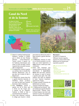 Canal Du Nord Et De La Somme La Somme