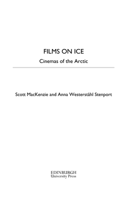 FILMS on ICE Cinemas of the Arctic