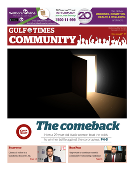 GULF TIMES Wednesday, May 13, 2020 COMMUNITY ROUND & ABOUT