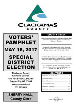 Voters' Pamphlet