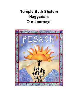 Temple Beth Shalom Haggadah: Our Journeys