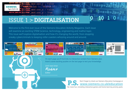 ISSUE 1 > DIGITALISATION