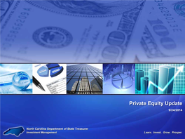 Private Equity Update 9/24/2014 Alternatives Allocation