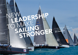 New Leadership to Make Sailing Stronger