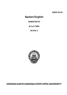 Spoken English