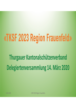 «TKSF 2023 Region Frauenfeld»