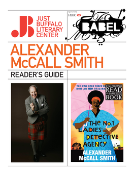 Alexander Mccall Smith: Reader's Guide