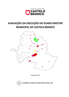 Avaliação Da Execução Do Plano Diretor Municipal De Castelo Branco