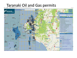 Oil & Gas Drilling in Taranaki