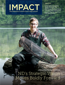 ND's Strategic Vision Moves Boldly Forward