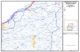 Distribution of Fish Species at Risk