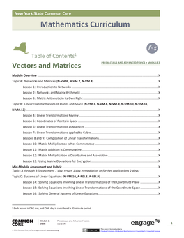 Mathematics Curriculum