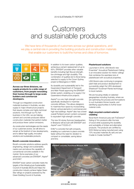 Customers and Sustainable Products