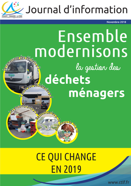 Ensemble Modernisons La Gestion Des Déchets Ménagers