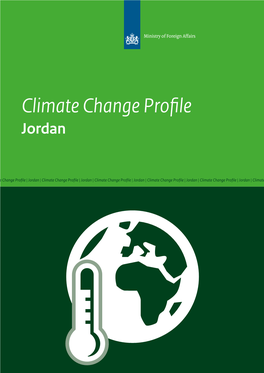 Climate Change Profile: Jordan April 2018