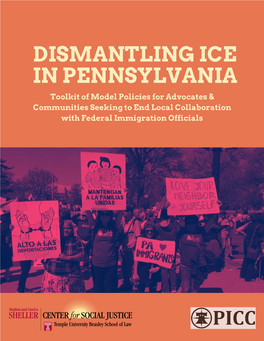 Dismantling Ice in Pennsylvania