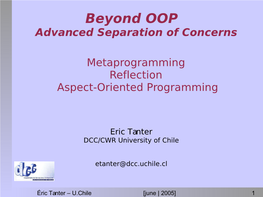 Aspect-Oriented Programming