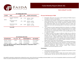 Faida-Weekly-Report-Week-30-2020