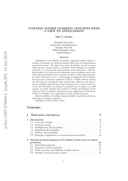 Arxiv:1907.07089V1 [Math.SP]