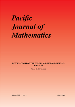 Deformations of the Gyroid and Lidinoid Minimal Surfaces