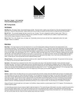 MC Tuning Guide