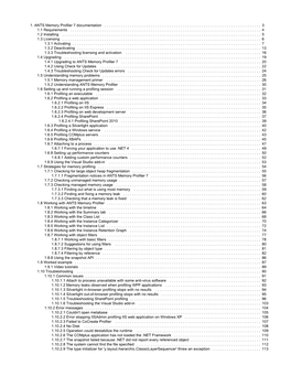 1. ANTS Memory Profiler 7 Documentation