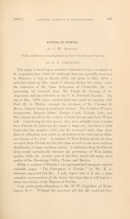 Proceedings of the Academy of Natural Sciences of Philadelphia