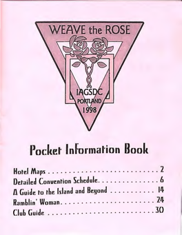 WEAVE the ROSE Pocket Information Haak