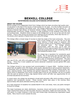 To Read Information About the College